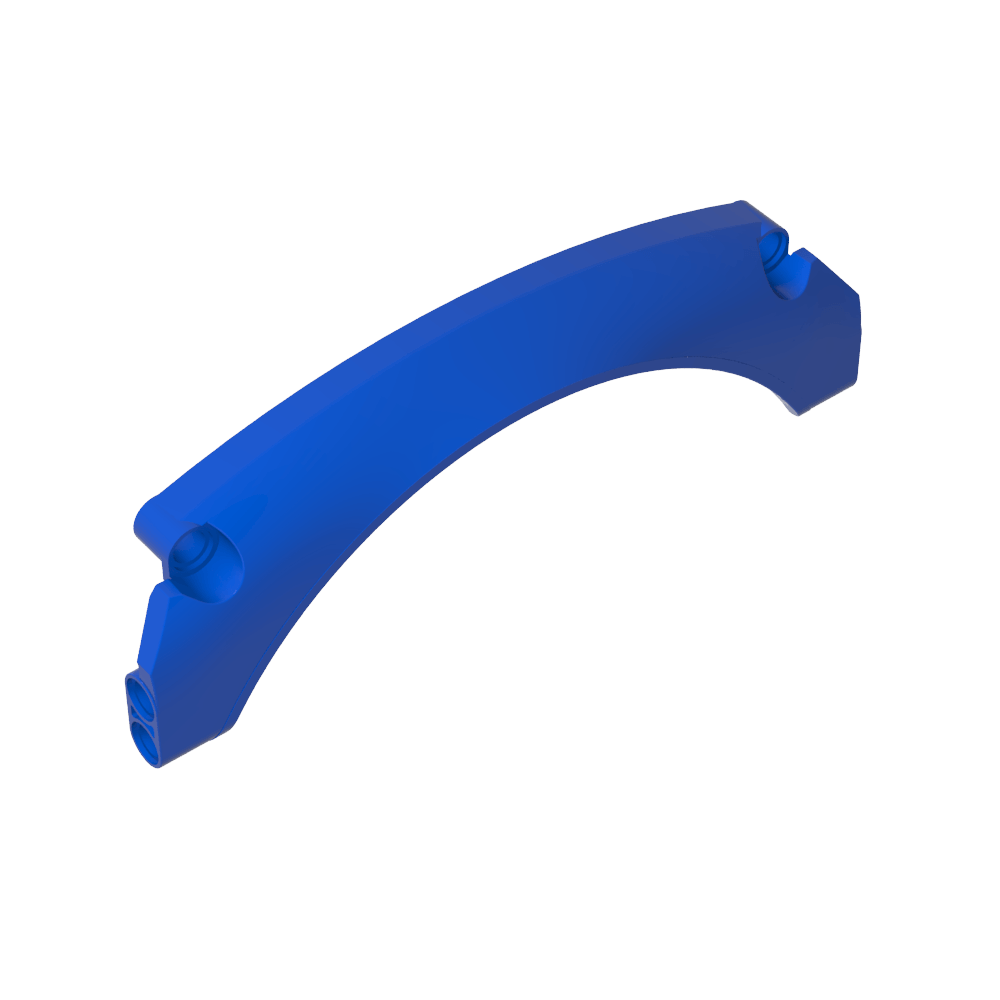 Technic Panel Car Mudguard Arched 15 x 2 x 5, Arched Top-MyGobricks