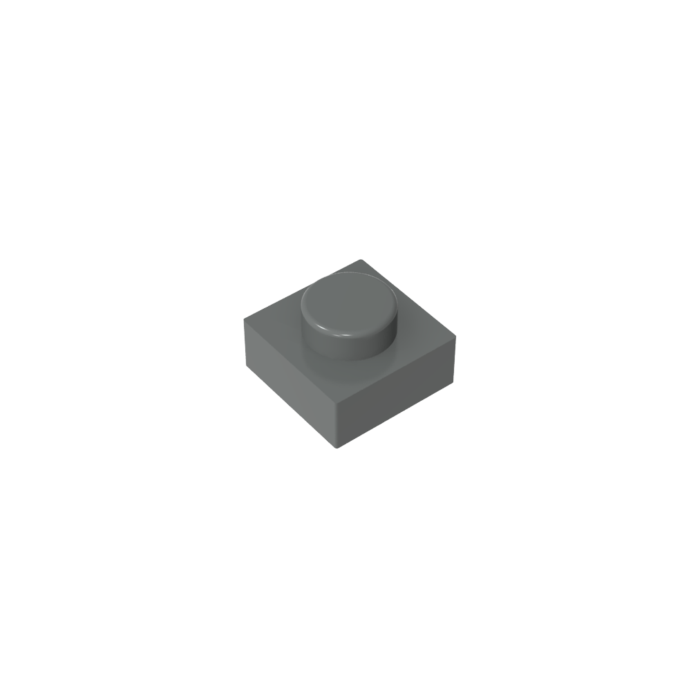Plate 1 x 1-MyGobricks