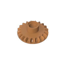Technic Gear 20 Tooth Bevel with Pin Hole
