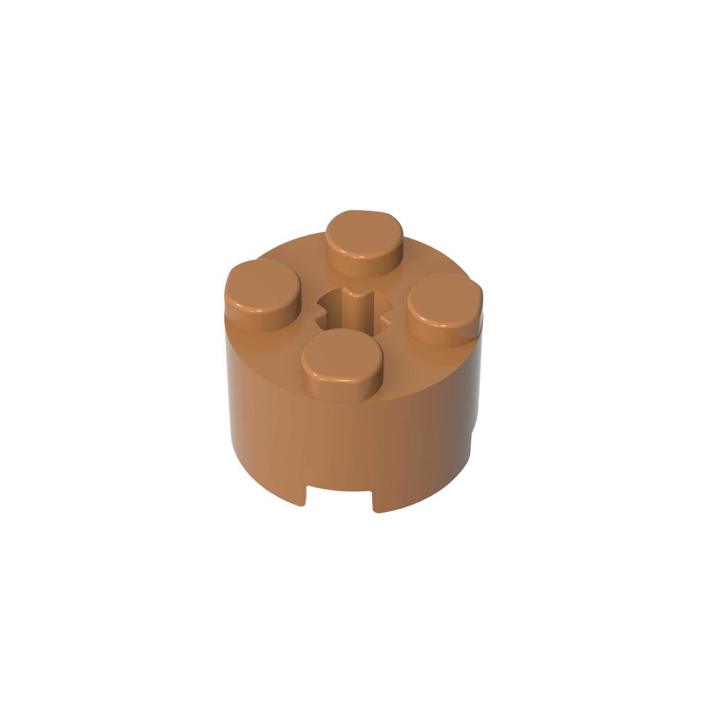 Brick Round 2 x 2 with Axle Hole