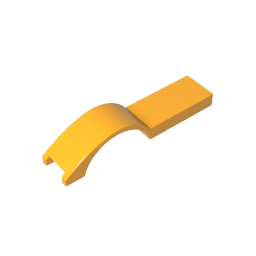 Wheel Arch, Mudguard 1 x 4 1/2