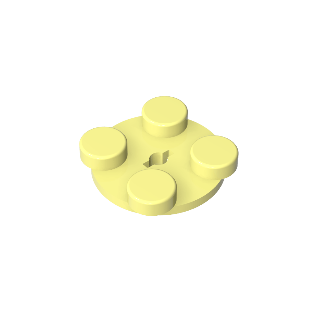 Turntable 2 x 2 Plate - Top