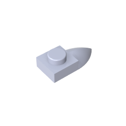 Plate Special 1 x 1 with Tooth