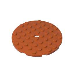 Plate 8 x 8 Round