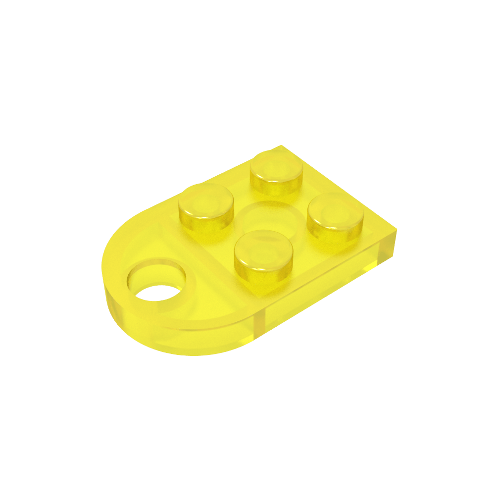 Plate Special 3 x 2 with Hole-MyGobricks