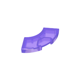 Tile 2 x 2 Curved, Macaroni