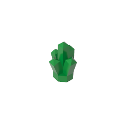 Rock 1 x 1 Crystal 5 Point-MyGobricks
