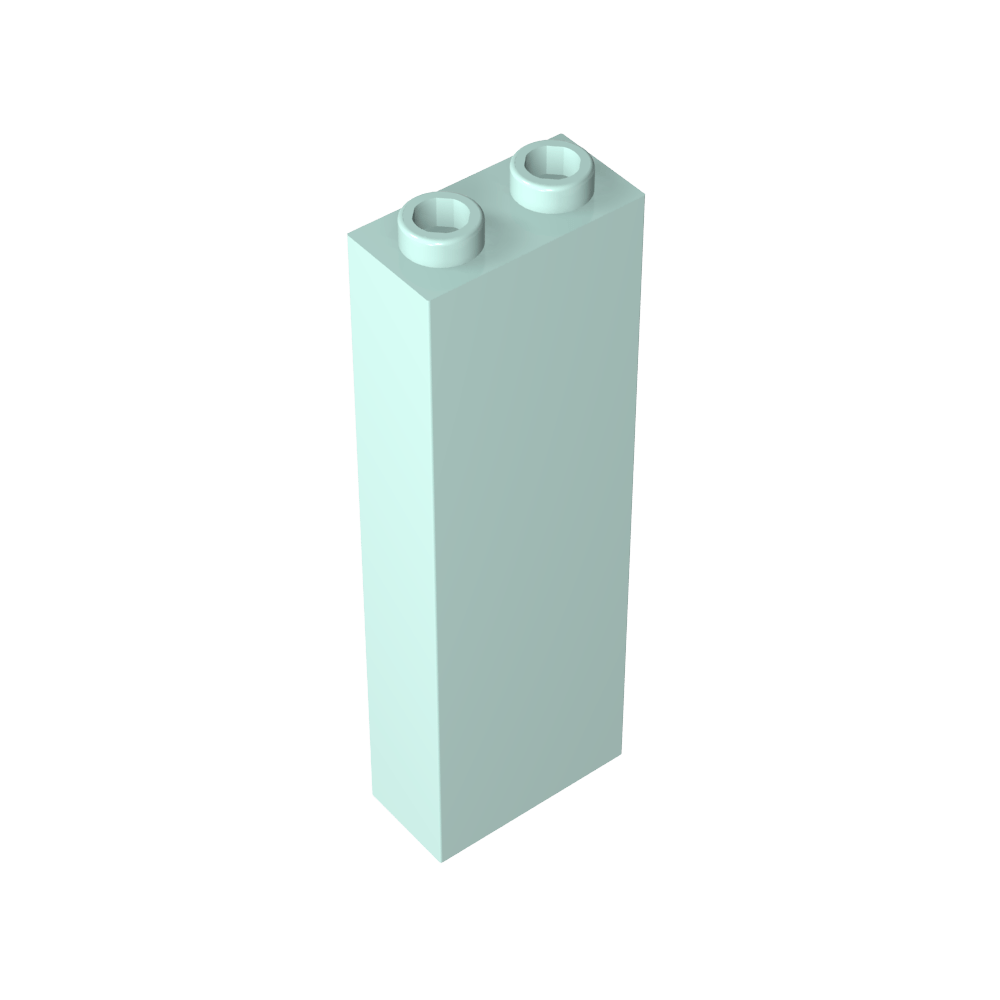 Brick 1 x 2 x 5 without Side Supports-MyGobricks