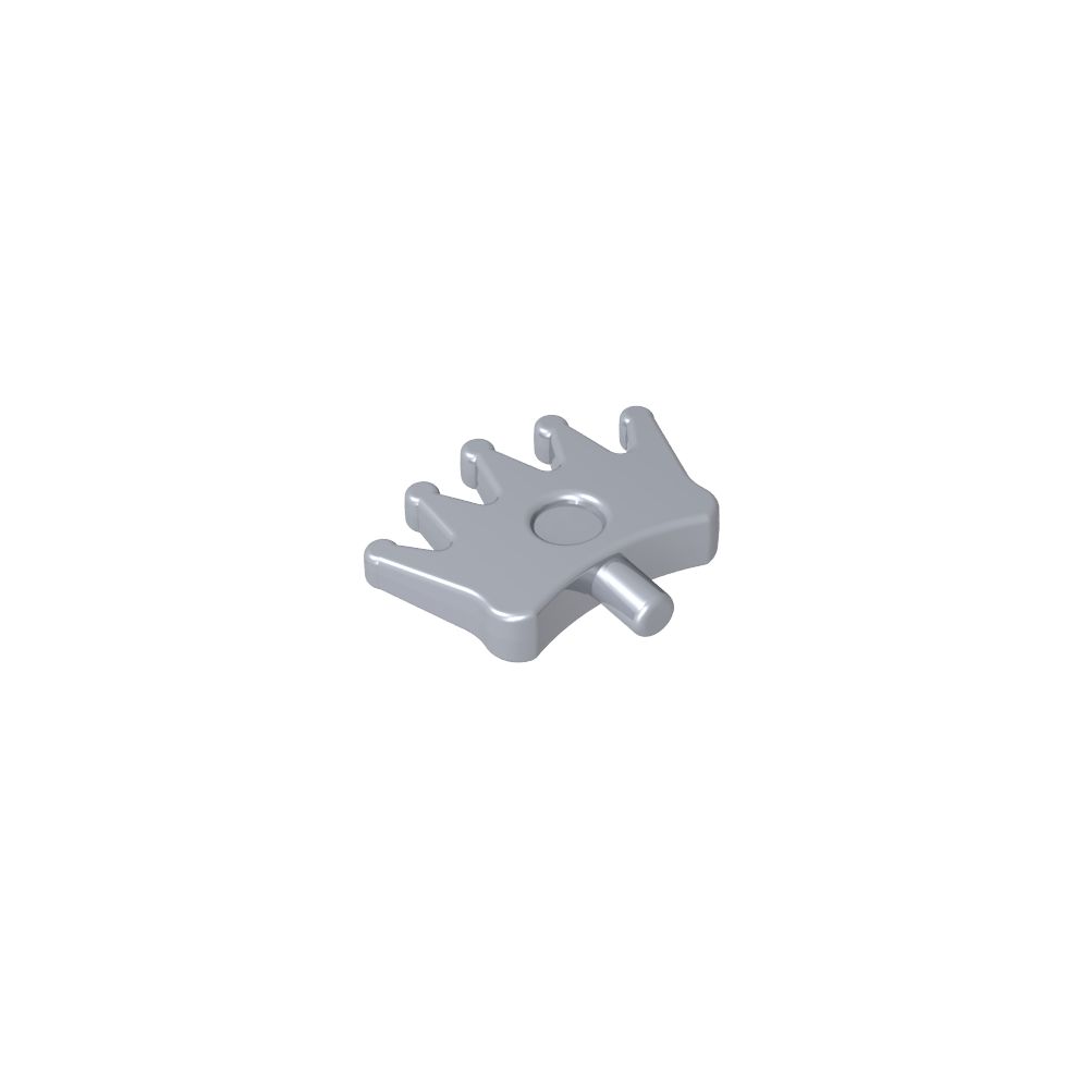 Headwear Accessory Crown / Tiara with 5 Points and Pin-MyGobricks