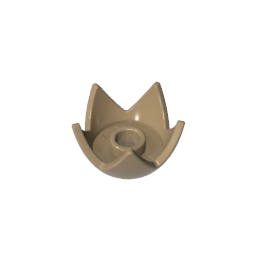 Gobricks Figure Crown / Egg Shell Half-MyGobricks