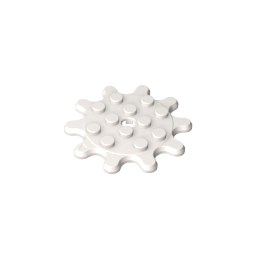 Plate Special 4 x 4 Splat Gear with 10 Teeth