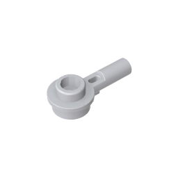 Plate Round 1 x 1 with Hollow Stud and Horizontal Bar 1L-MyGobricks