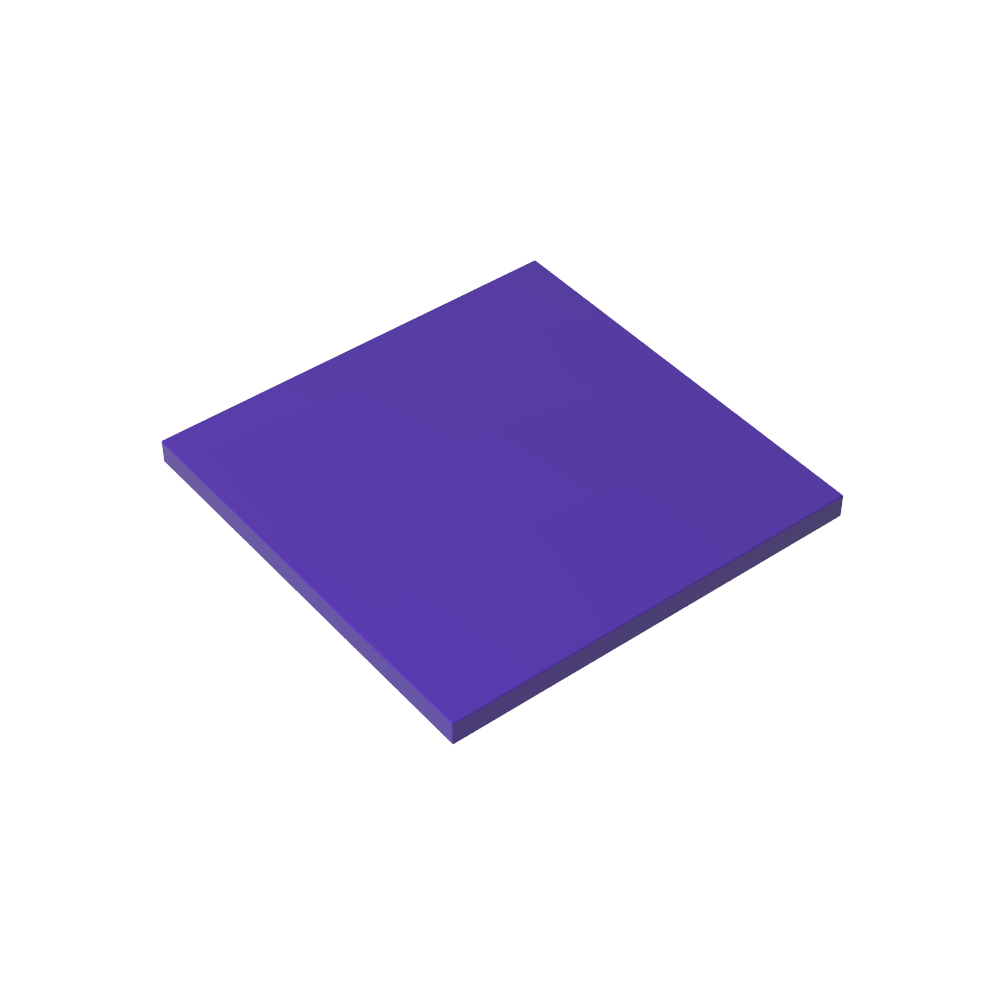 Tile 6 x 6 with Bottom Tubes