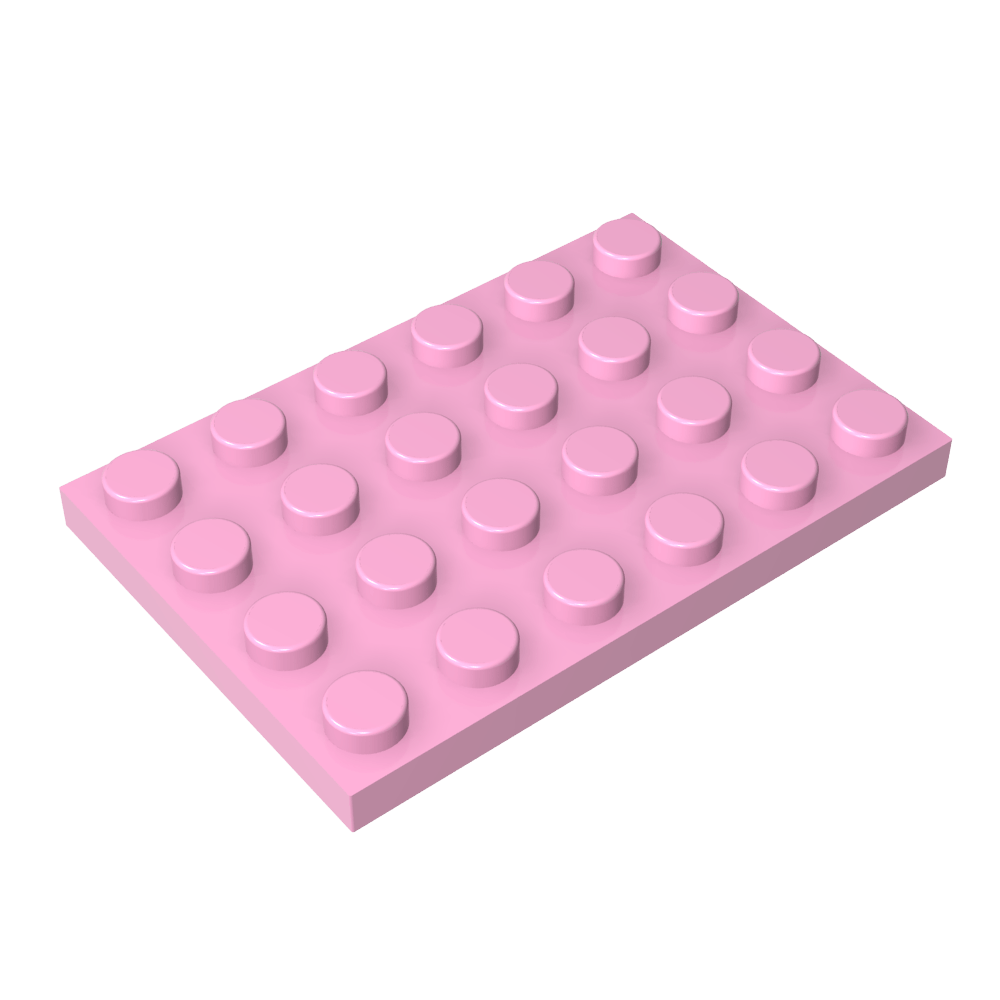 Plate 4 x 6-MyGobricks
