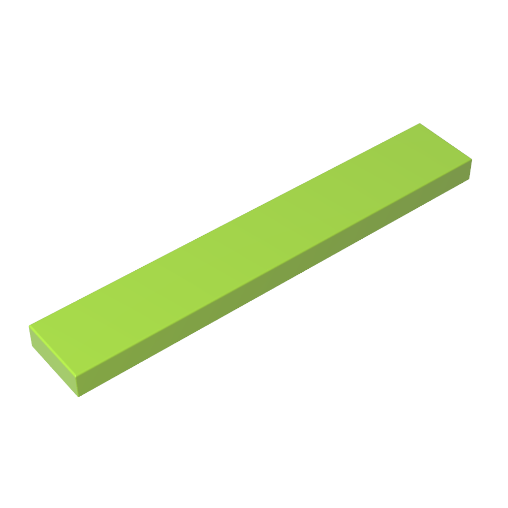 Tile 1 x 6 with Groove-MyGobricks
