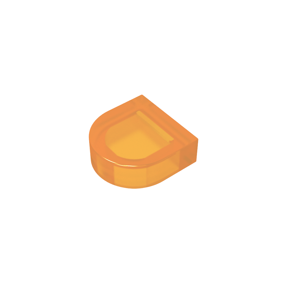 Tile 1 x 1 Half Circle