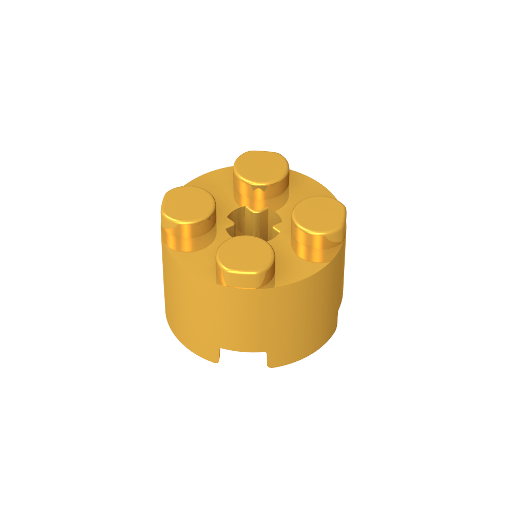 Brick Round 2 x 2 with Axle Hole