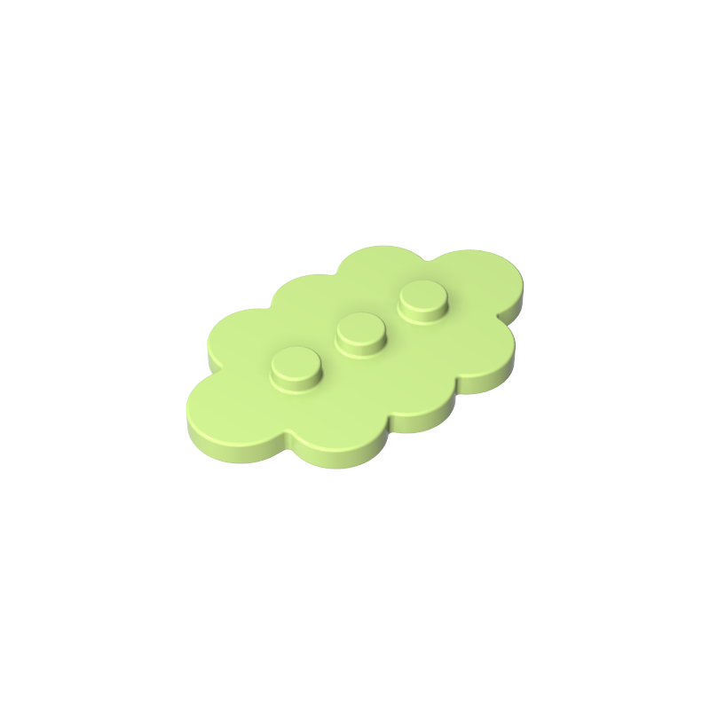 3x5 White Clouds