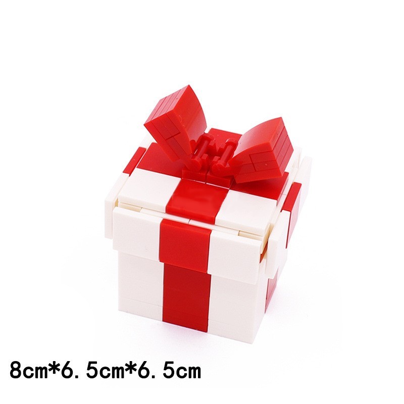 DIY Exquisite Ring Gift Box, Small Bead Building Blocks, Valentine's Day Gifts ( Non-Gobricks Brand )