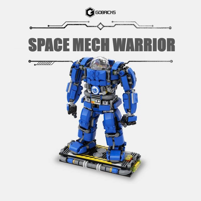 Pre-sale GOBRICKS Space Mech Warrior 636 PCS