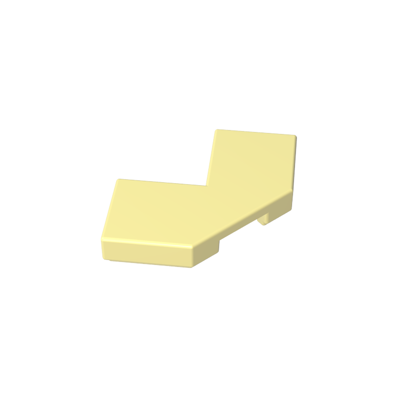 2x2 debeveled corner glossy panel