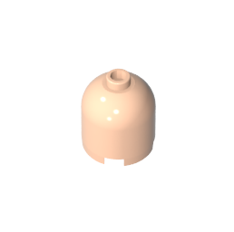 Brick Round 2 x 2 x 1 2/3 Dome Top [Undetermined Stud]-MyGobricks