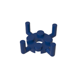 2x2 Four-side plate with upward curved handles