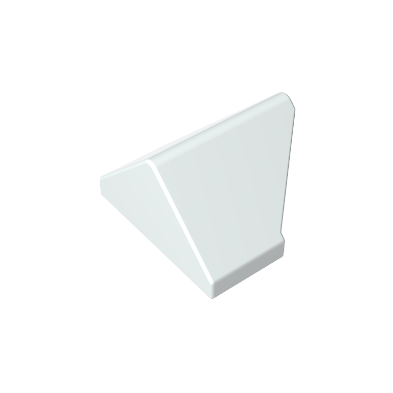 1x2 45° double side slope facing tiles