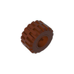 Tyre 21 x 12 with Offset Tread Small Wide and Center Band-MyGobricks