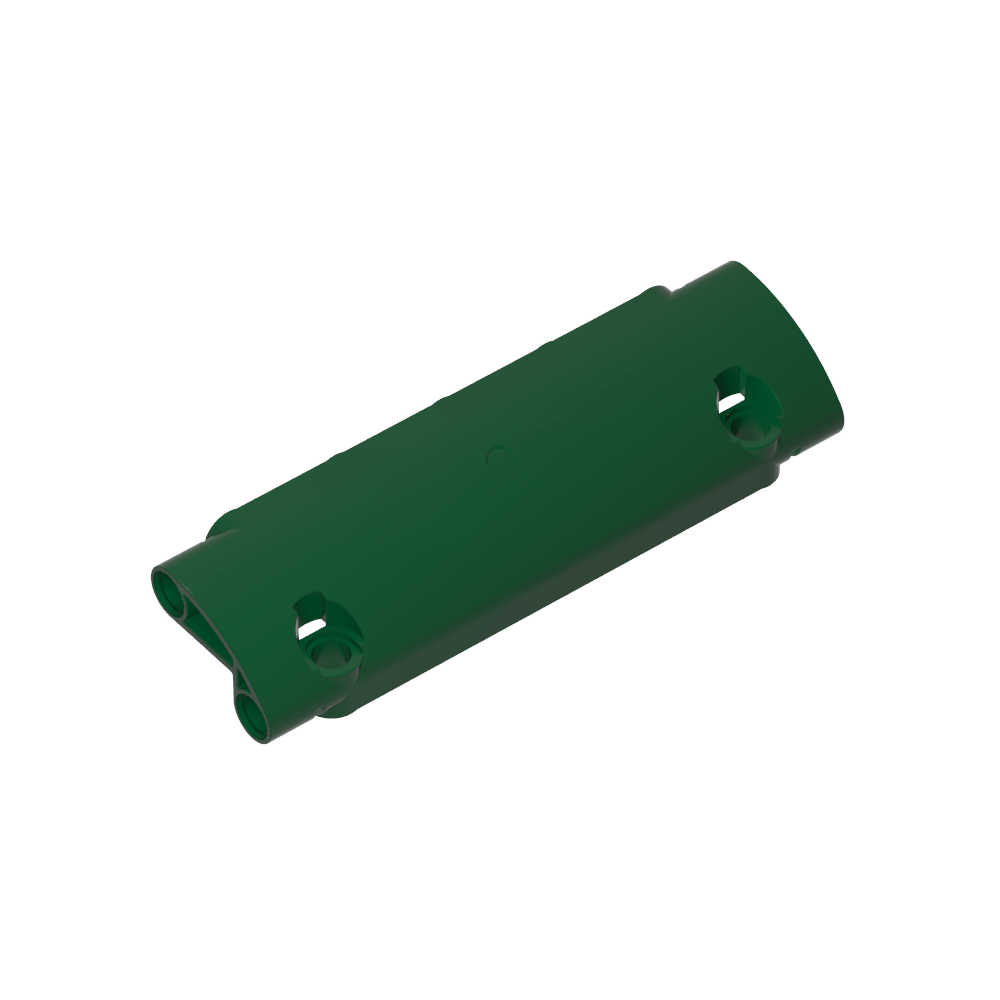 Technic Panel Curved 11 x 3 with 2 Pin Holes through Panel Surface-MyGobricks