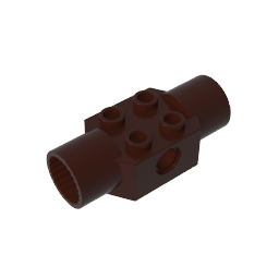 Technic Brick Special 2 x 2 with Pin Hole, with 2 Rotation Joint Sockets