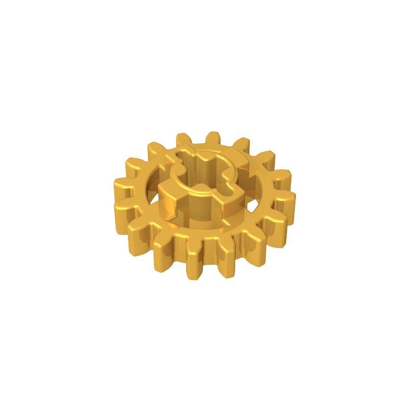 16-tooth gear, outer diameter 17.5 mm.