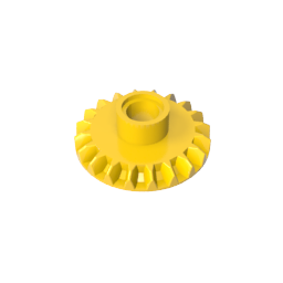 Technic Gear 20 Tooth Bevel with Pin Hole