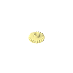 Technic Gear 20 Tooth Bevel with Pin Hole
