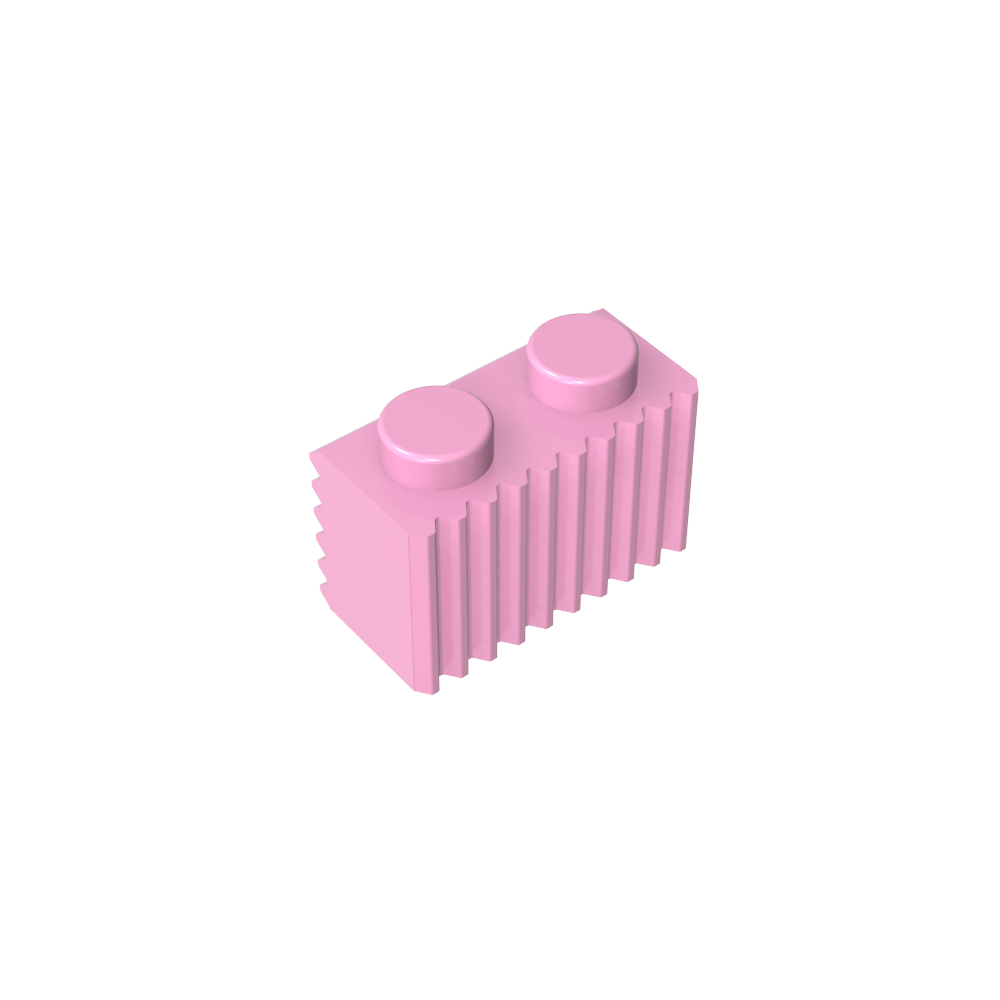 Brick Special 1 x 2 with Grill-MyGobricks
