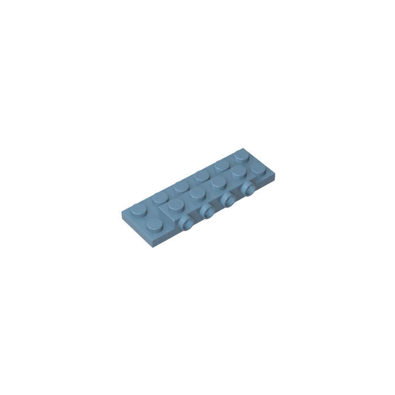 2x6 Single-sided adapter plate with 4-particle connector