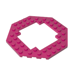 Plate Special 10 x 10 Octagonal Open Center