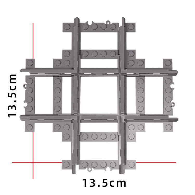 Compatible With Train Block Tracks, Switch Tracks, and Train Signal Light Accessories