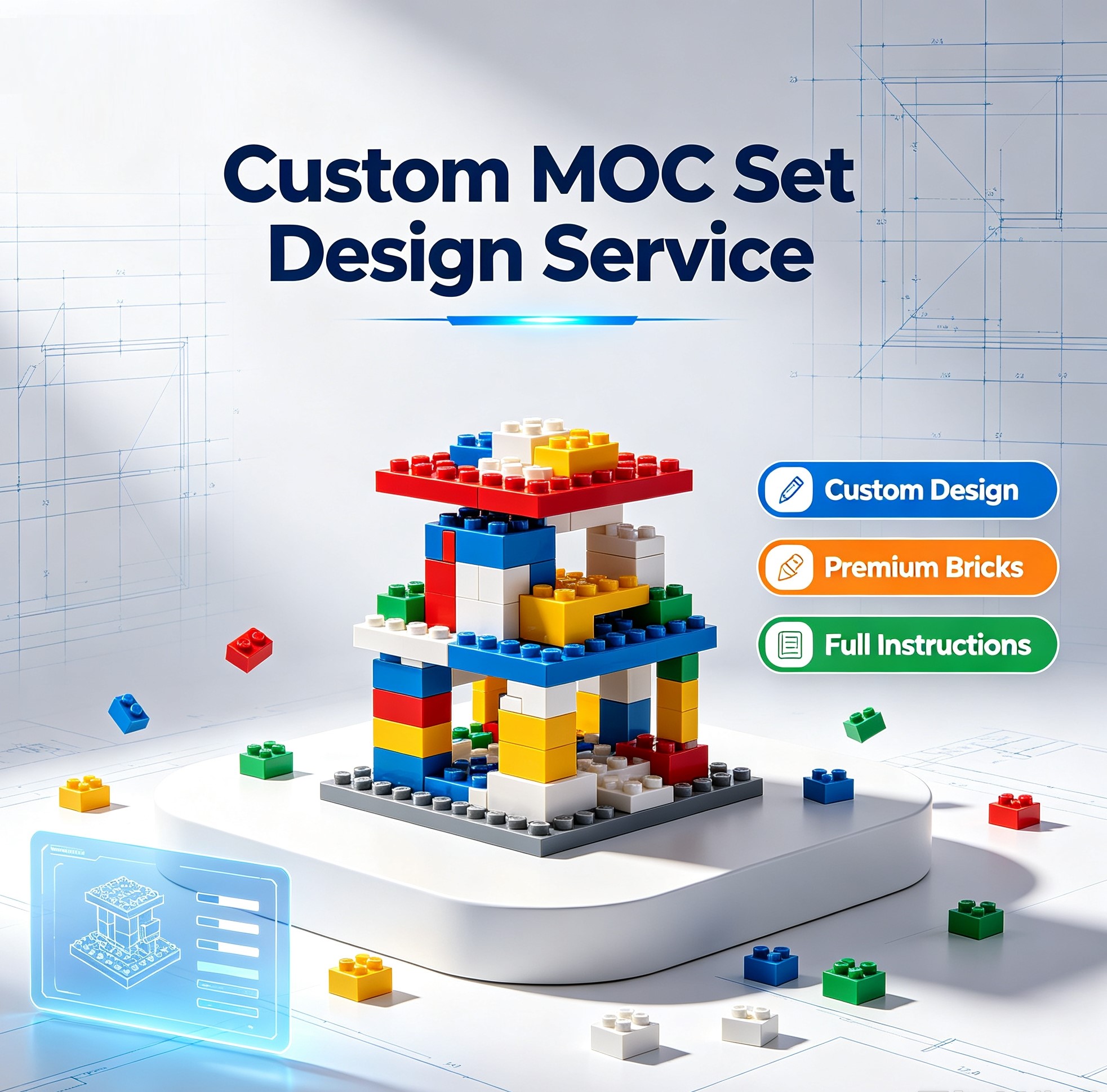 Gobricks Custom Brick Kit Design Service