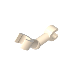 Arm Skeleton Bent with Clips at 90° [Vertical Grip]