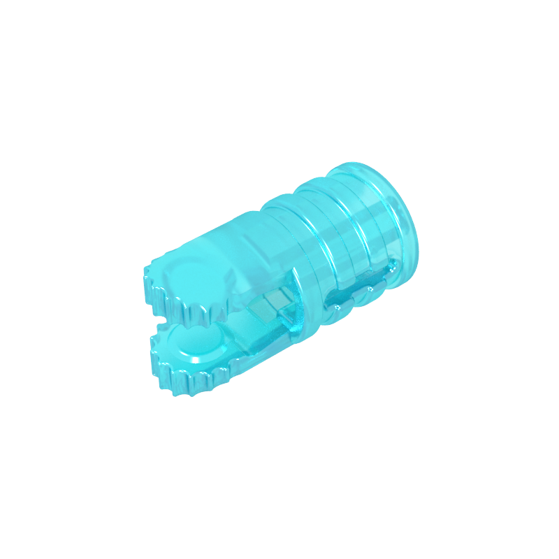 Hinge with cross-axis hole