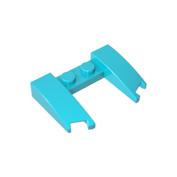 Wedge Curved 3 x 4 x 2/3 Cutout