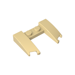 Wedge Curved 3 x 4 x 2/3 Cutout