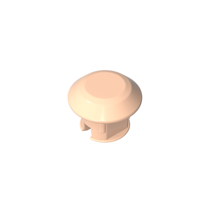 Large track rubber spikes