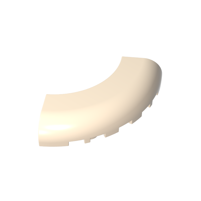 5x5 Smooth Cylindrical Corner Tiles