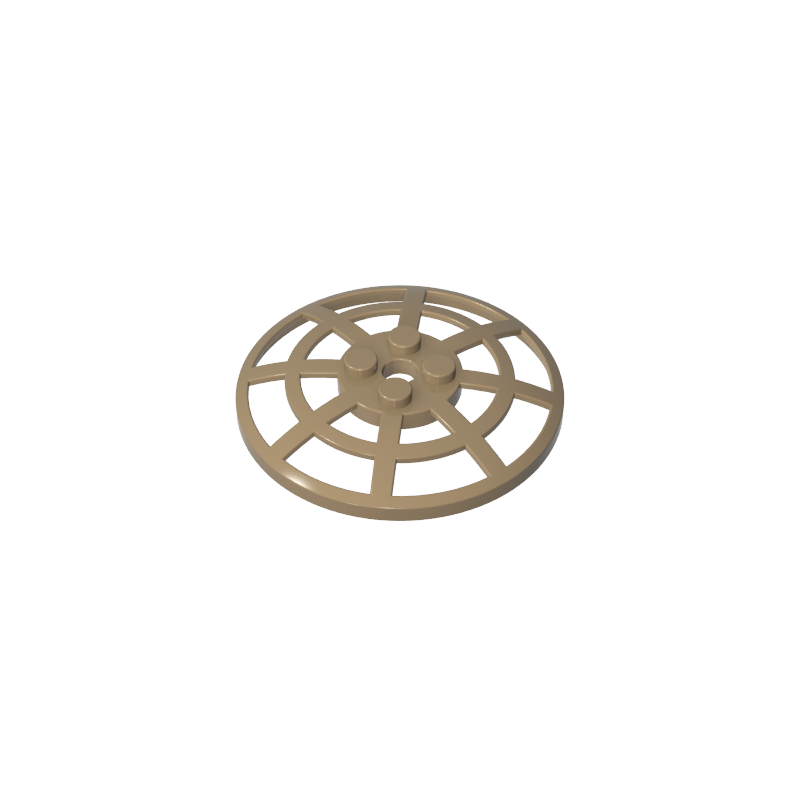 6x6 round disc radar