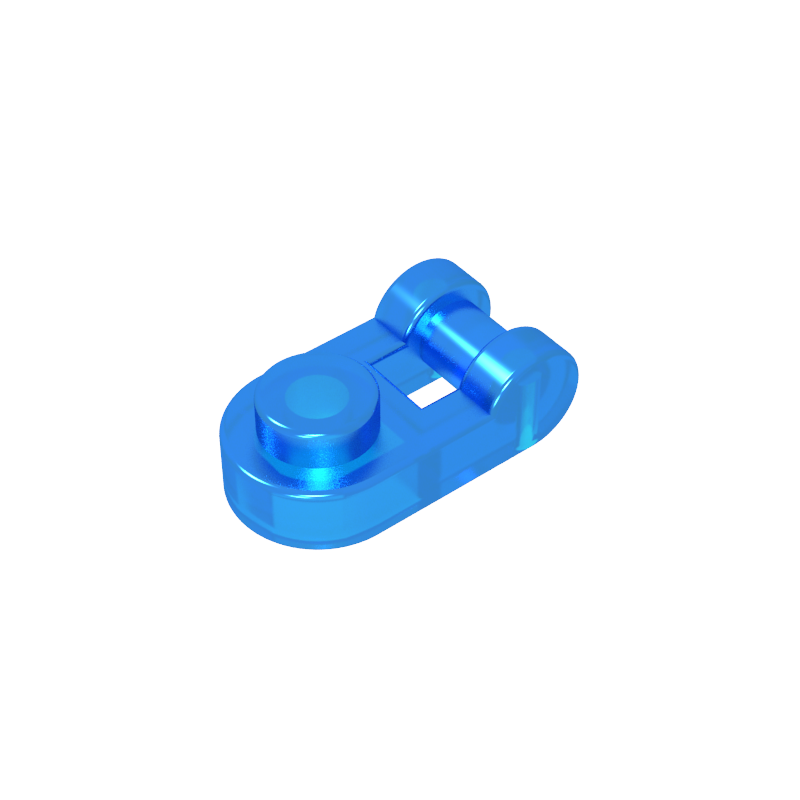 1x1 one side round hinge plate with handle