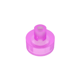 1x1 Top Hollow Column Round Plate