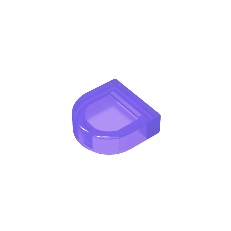 1x1 semicircular light panel