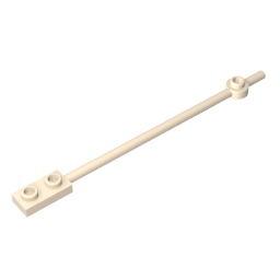 1x12 light pole with 1x2 slat antenna